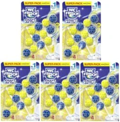 WC FRISCH Kraft Aktiv Blauspüler Chlor 5x150g WC Reiniger Toilettenreiniger -Reinigungsmittel Laden 0154ebfd cd10 4105 9a48 97dc442f27a3