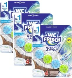WC-Frisch Kraft Aktiv Duftspüler Coconut Water 10x50g WC Reiniger Reinigung -Reinigungsmittel Laden 0800cf4d 0fbe 43bb 9333 7c7e1873a3be