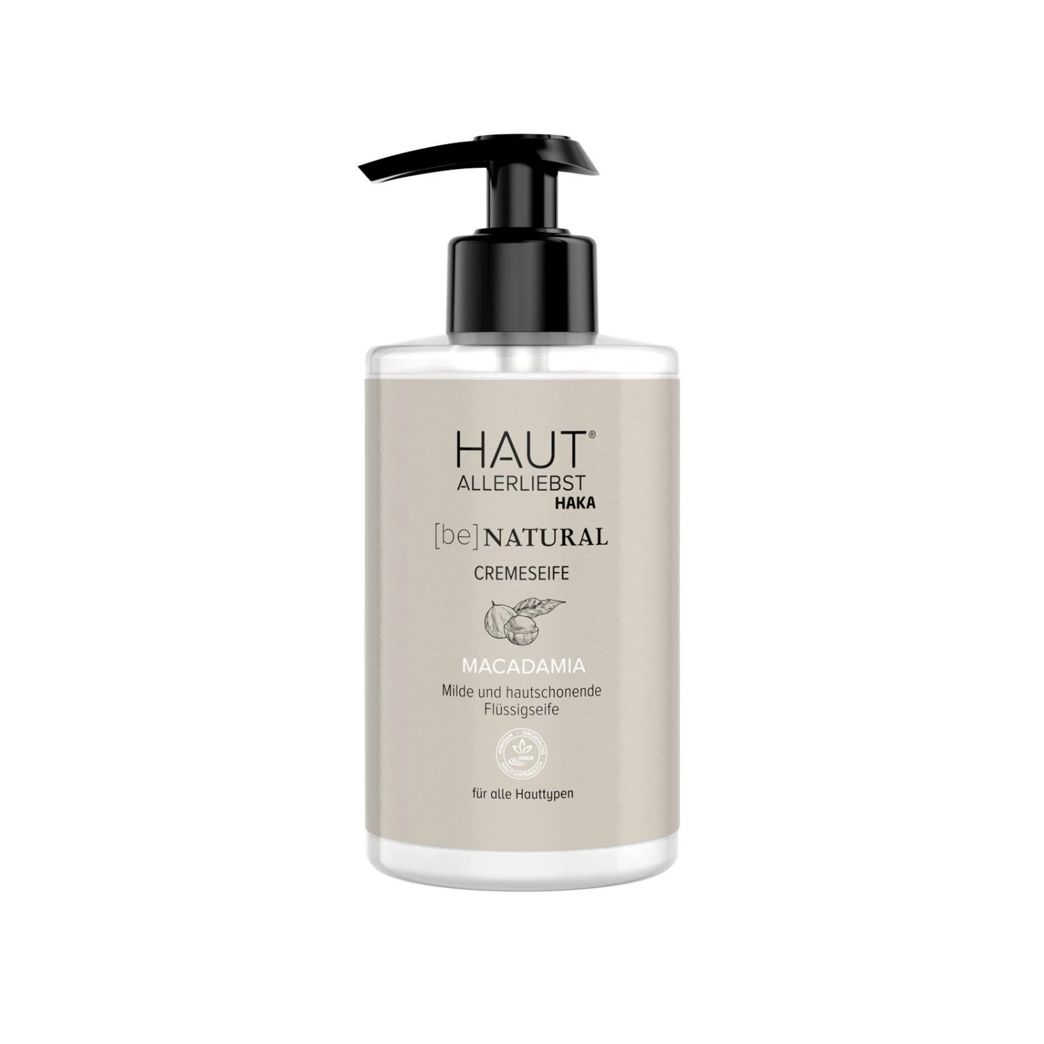 HAUTALLERLIEBST Creme-Seife Macadamia, 280 Ml Spender 1 HAUTALLERLIEBST Creme-Seife Macadamia, 280 Ml Spender