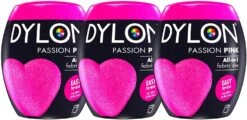 Dylon Leidenschaft Rosa Maschinenfarbstoff Aushülsen 2x350g Färben Farben -Reinigungsmittel Laden 1b3bf067 e96b 4451 8b6c 01cbbb5c0a9b 1