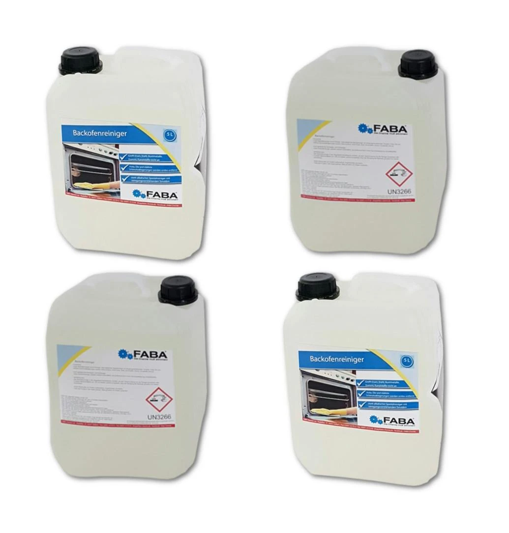 Backofenreiniger Konzentrat 4 X 5 L 1 Backofenreiniger Konzentrat 4 X 5 L