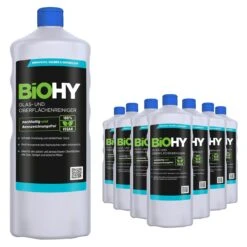 BiOHY Glas- Und Oberflächenreiniger (3x1l Flasche) | Konzentrat | Universalreiniger | Intensiv & Nachhaltig Reinigender Automatenreiniger -Reinigungsmittel Laden 1f30bab9 a66d 4f15 af3c 910d5713193d