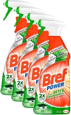 Bref Power Fett Eingebranntes Fettlöser Küchen Reiniger 4x750 Ml Sprühflasche 10 Bref Power Fett Eingebranntes Fettlöser Küchen Reiniger 4x750 Ml Sprühflasche -Reinigungsmittel Laden 258ddd64 f487 4181 aa46 375a9c0e2382