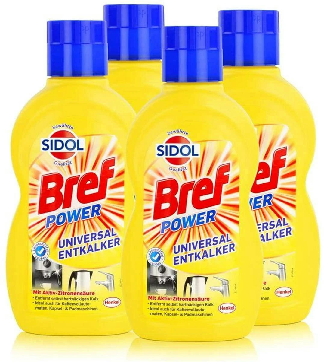 Bref Sidol Universal-Entkalker 3x500 Ml Reiniger Reinigungsmittel Sauberkeit 4 Bref Sidol Universal-Entkalker 3x500 Ml Reiniger Reinigungsmittel Sauberkeit – Bild 4