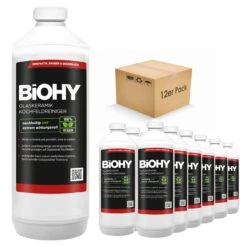 BiOHY Glaskeramik Kochfeldreiniger (3x1l Flasche) | Optimal Zur Reinigung Und Pflege Von Kochfeld Und Induktion | Geeignet Für ALLE GERÄTE -Reinigungsmittel Laden 43dc3c02 54fa 46d0 b96a 03dad21a749e 2