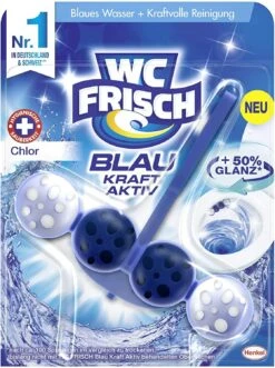 WC FRISCH Kraft Aktiv Blauspüler Chlor 5x150g WC Reiniger Toilettenreiniger -Reinigungsmittel Laden 466eaaba 9d65 4c9f bdb4 45a53085e2c8