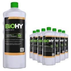 BiOHY Creme Seife (2x1l Flasche) | Hautschonende, Rückfettende Und Geruchsneutrale Handseife PHOSPHATFREI | Ohne Parfüm Und Farbstoffe -Reinigungsmittel Laden 494eea37 b9b6 4df6 9819 acc589539397 1