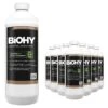 BiOHY Universal Entkalker (9x1l Flasche) | Konzentrat Für 20 Entkalkungsvorgänge Pro Flasche | Kompatibel Mit Allen Kaffeevollautomaten