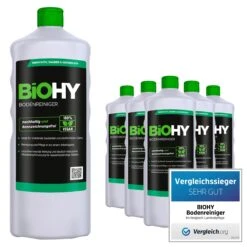 BiOHY Bodenreiniger (2x1l Flasche) | Konzentrat Für Alle Reinigungsgeräte Und Alle Hartböden | Angenehmer Geruch Und Streifenfreie Reinigung -Reinigungsmittel Laden 52baba4b 28e0 4efd 8ab0 9dd228fb94e3