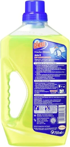 Der General Universal Frische Zitrone Allzweckreiniger 750 Ml Reiniger -Reinigungsmittel Laden 56ff2b68 7a3b 4d82 a7b9 66b8892dd193