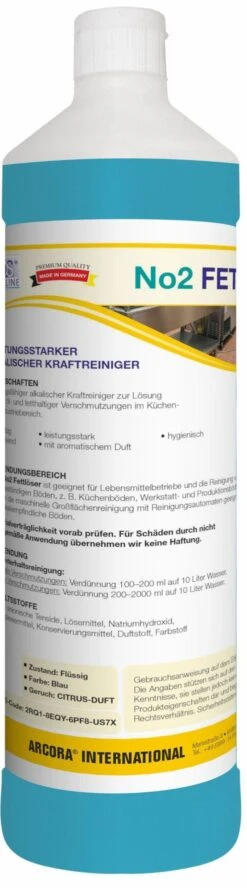 ARCORA Leistungsstarker Alkalischer Kraftreiniger No2 FETTLÖSER, 1L -Reinigungsmittel Laden 5b6b76c7 a66d 4271 a2bf fe2f24e9367b 1