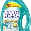 Weißer Riese Gel Flüssigwaschmittel 50 Waschladungen Waschmittel Waschen