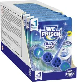 WC FRISCH Kraft Aktiv Blauspüler Blütenfrische 10x50g WC-Reiniger Reinigung -Reinigungsmittel Laden 6591beea b07c 4f1a b656 3b6547cfb78a 2