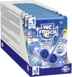 WC FRISCH Kraft Aktiv Blauspüler Chlor 5x150g WC Reiniger Toilettenreiniger -Reinigungsmittel Laden 6eb51042 45ab 4044 af49 14874a0e61b2 1