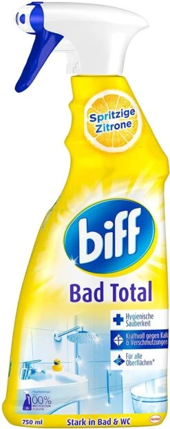 Biff Bad Total Zitrus Badreiniger Reiniger 4x750ml Sprühflasche Reinigungsmittel -Reinigungsmittel Laden 6f79400e db33 4e05 9dd5 0ee6629bcdca