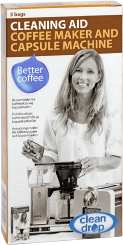 Clean Drop Reiniger, Flüssiges Reinigungsmittel Für Moccamaster-Filterkaffeemaschinen