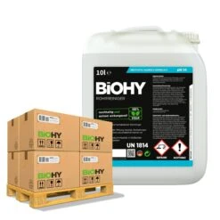 BiOHY Rohrreiniger (24x20l Kanister) | EXTRA STARK | Flüssiger, Hochkonzentrierter Abflussreiniger | Geruchsneutral | Für Alle Verstopfungen -Reinigungsmittel Laden 79bc8eba 686e 4432 abf2 c632b6b35b93