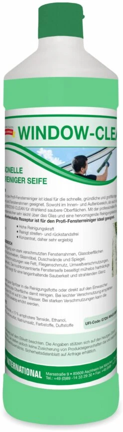 ARCORA Professionelle Fensterreiniger-Seife WINDOW-CLEAN, 5 L -Reinigungsmittel Laden 7b9b66f2 2372 4d6b a928 52740f059daf 2