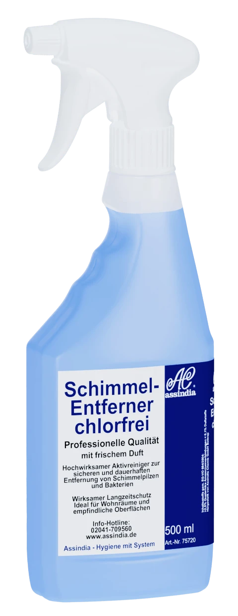 Schimmelentferner Mit Aktivchlor 500ml Sprayer 2 Schimmelentferner Mit Aktivchlor 500ml Sprayer – Bild 2