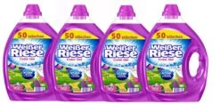 Weißer Riese Color Waschmittel 4er Pack Flüssigwaschmittel 4x50 Waschladungen -Reinigungsmittel Laden b2603dcf cf39 45fd a7fc d26229aaed7e 2