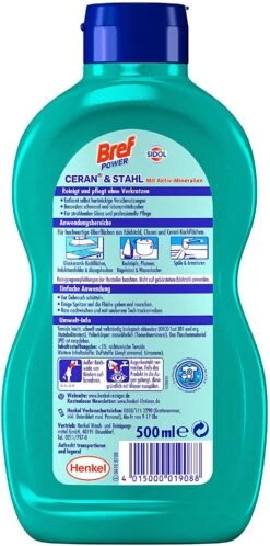 Bref Power Ceran & Stahl 6er Pack Edelstahl Reinigung 6x500 Ml Reinigungsmittel -Reinigungsmittel Laden b925aad2 719c 46bf be3b cb41298aea0e