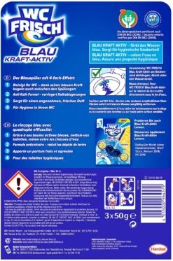 WC Frisch Blau Kraft-Aktiv 9er Pack OzeanFrische Farbspüler 9x3Stück WC-Reiniger -Reinigungsmittel Laden b9866eb1 e5ba 41fb b453 d2d63bb3af26