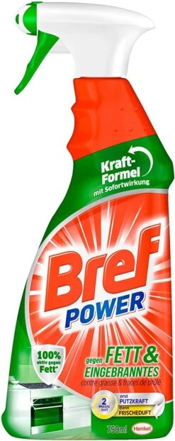 Bref Power Fett Eingebranntes Fettlöser Küchen Reiniger 4x750 Ml Sprühflasche 12 Bref Power Fett Eingebranntes Fettlöser Küchen Reiniger 4x750 Ml Sprühflasche -Reinigungsmittel Laden bea8f081 fbb7 4426 999c e1a87b65767e