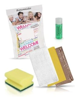 Amenities- Reinigungsset In Kraftpapiertüte Nr.3 Für Touristenunterkünfte - 42 Stück -Reinigungsmittel Laden c93d60e7 514f 421a 86bc 65ea460ae4f2