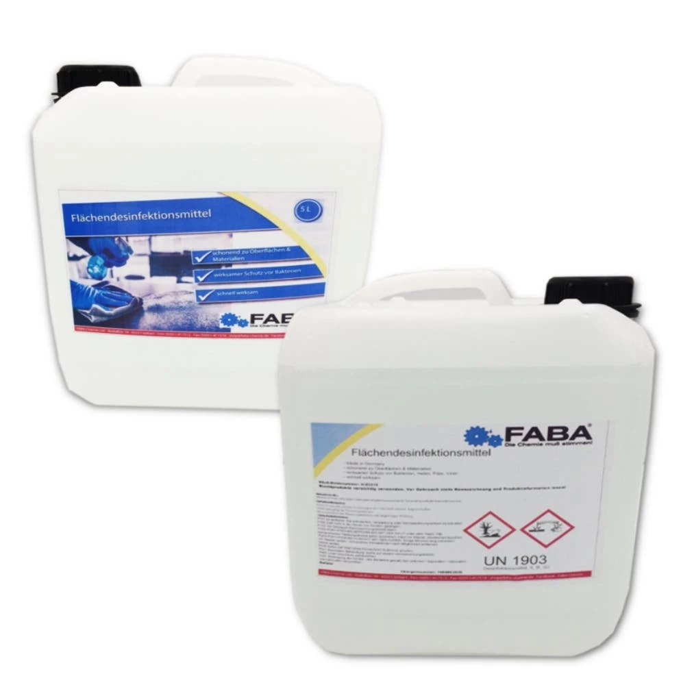 Flächendesinfektion Desinfektionsmittel 5 Liter Kanister 2 Flächendesinfektion Desinfektionsmittel 5 Liter Kanister – Bild 2
