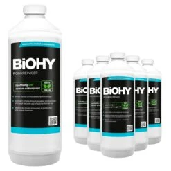 BiOHY Rohrreiniger (480x1l Flasche) | EXTRA STARK | Flüssiger, Hochkonzentrierter Abflussreiniger | Geruchsneutral | Für Alle Verstopfungen -Reinigungsmittel Laden ce85fedd 036b 4929 81f0 92c51b436e0f 10
