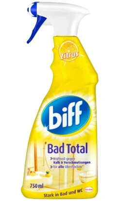 Biff Bad Total Zitrus Badreiniger Reiniger 4x750ml Sprühflasche Reinigungsmittel -Reinigungsmittel Laden d37732f3 3fd9 4562 954a 2087c59ae3c5