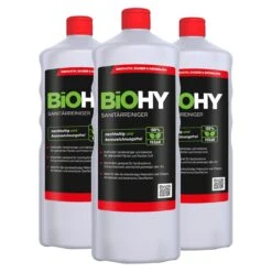 BiOHY Sanitärreiniger (480x1l Flasche) | Kalkzersetzendes Konzentrat Für Den Sanitärbereich | Badreiniger Mit Angenehme & Frischen Duft | EXTRA STARK -Reinigungsmittel Laden dc5c390f b978 4886 b9e9 c14de98d0f13 1