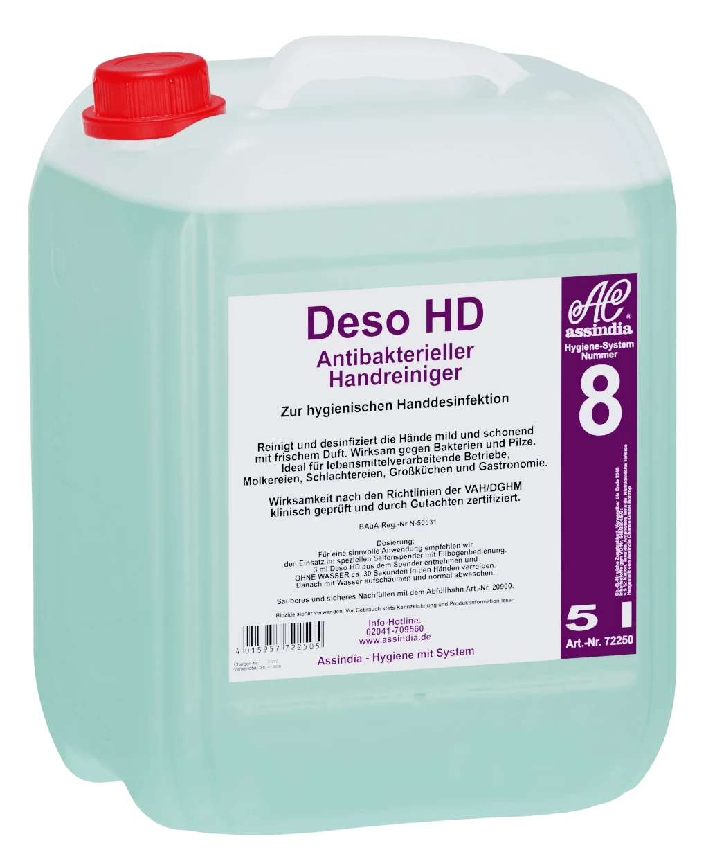 Deso HD Antibact. Handreiniger 1000ml 2 Deso HD Antibact. Handreiniger 1000ml – Bild 2