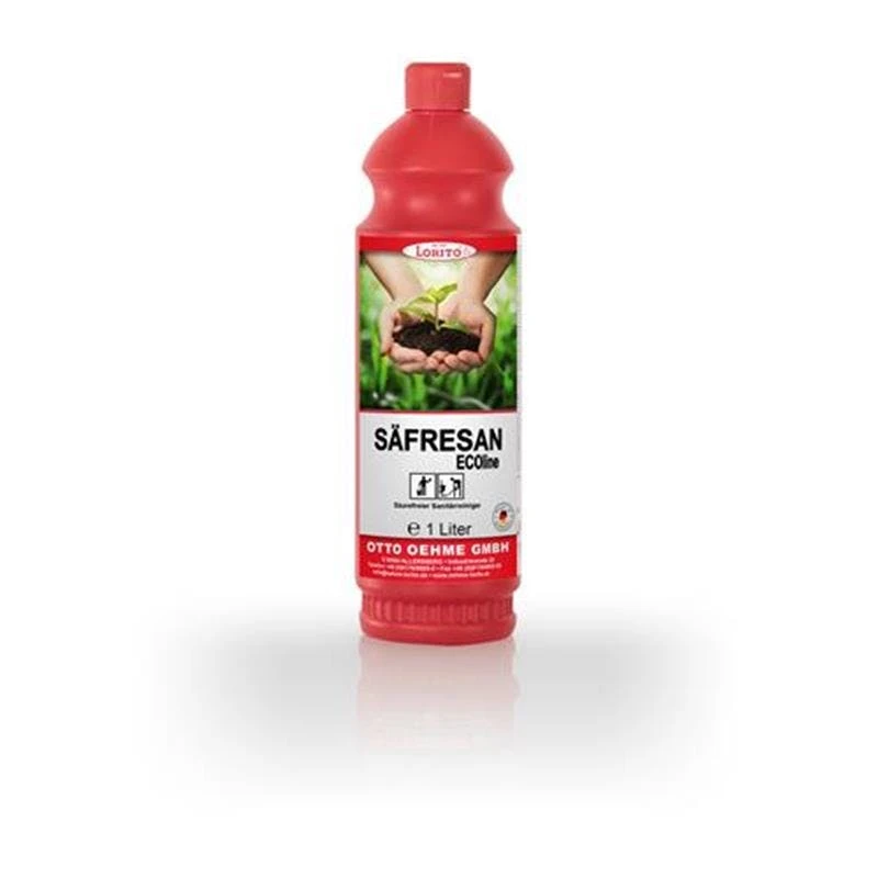 Lorito Säfresan Ecoline Kennzeichnungsfreier Alkalischer Sanitärreiniger 10 Liter 2 Lorito Säfresan Ecoline Kennzeichnungsfreier Alkalischer Sanitärreiniger 10 Liter – Bild 2