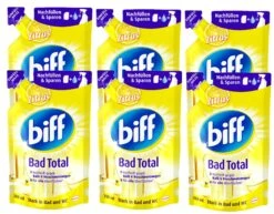 Biff Bad Total Zitrus Badreiniger Reiniger 4x750ml Sprühflasche Reinigungsmittel -Reinigungsmittel Laden f54fec91 0255 4d68 bcb7 be18c9fbd2fb