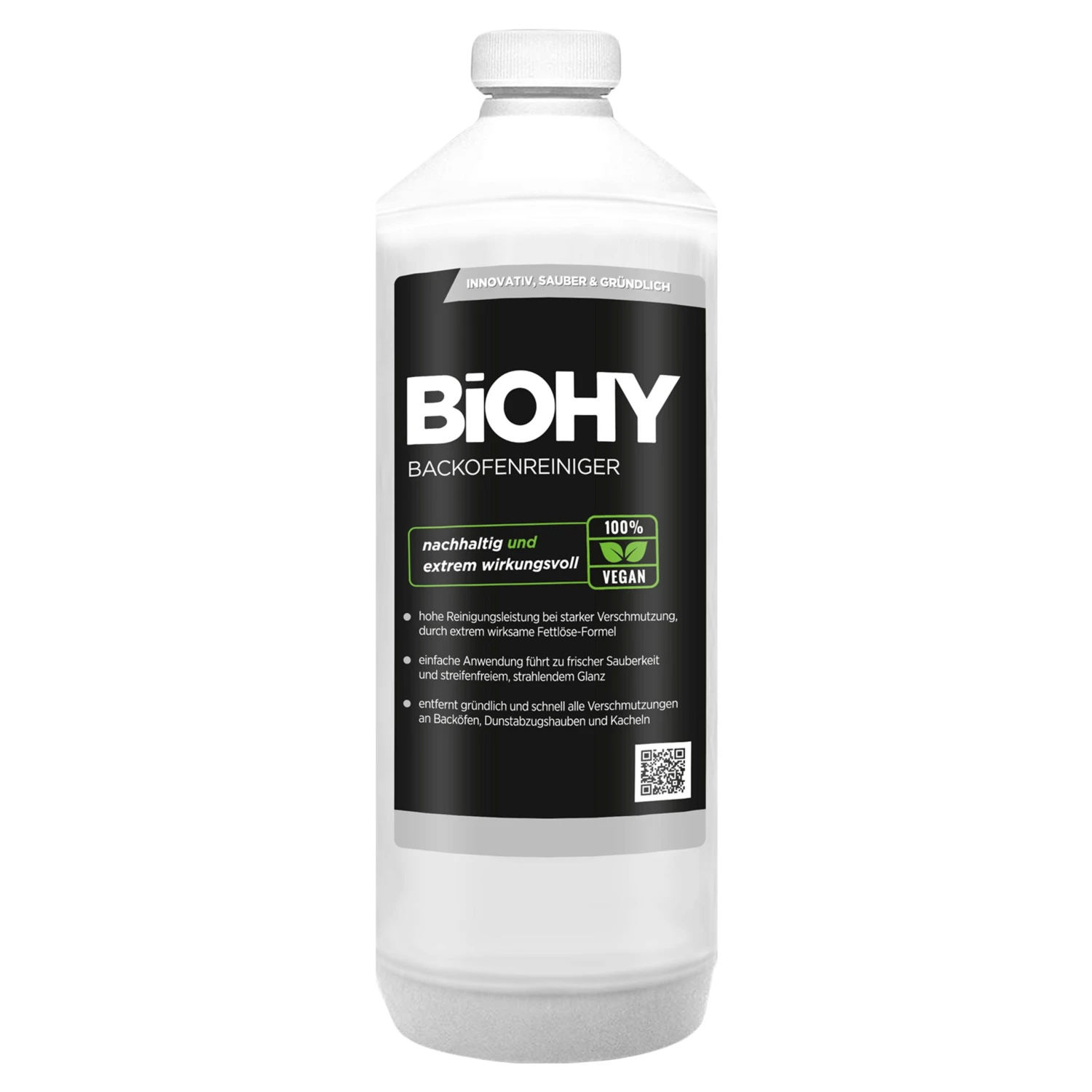BiOHY Backofenreiniger Hochkonzentrat (6x1l Flasche) | Profi Grillreiniger, Fettlöser EXTRA STARK | Zur Einfachen Und Schnellen Ofenreinigung 2 BiOHY Backofenreiniger Hochkonzentrat (6x1l Flasche) | Profi Grillreiniger, Fettlöser EXTRA STARK | Zur Einfachen Und Schnellen Ofenreinigung – Bild 2