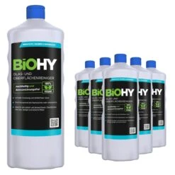 BiOHY Glas- Und Oberflächenreiniger (2x1l Flasche) | Konzentrat | Universalreiniger | Intensiv & Nachhaltig Reinigender Automatenreiniger -Reinigungsmittel Laden faf2b7ca ed39 431d b4ed a6e92d594181 1