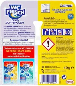 WC Frisch Duo-Duftspüler Lemon 3er Pack WC Reiniger 1x3 Stück WC-Duftstein 12 WC Frisch Duo-Duftspüler Lemon 3er Pack WC Reiniger 1x3 Stück WC-Duftstein -Reinigungsmittel Laden fcf14f6e 9062 4f5d bb53 77ee065a9d6d