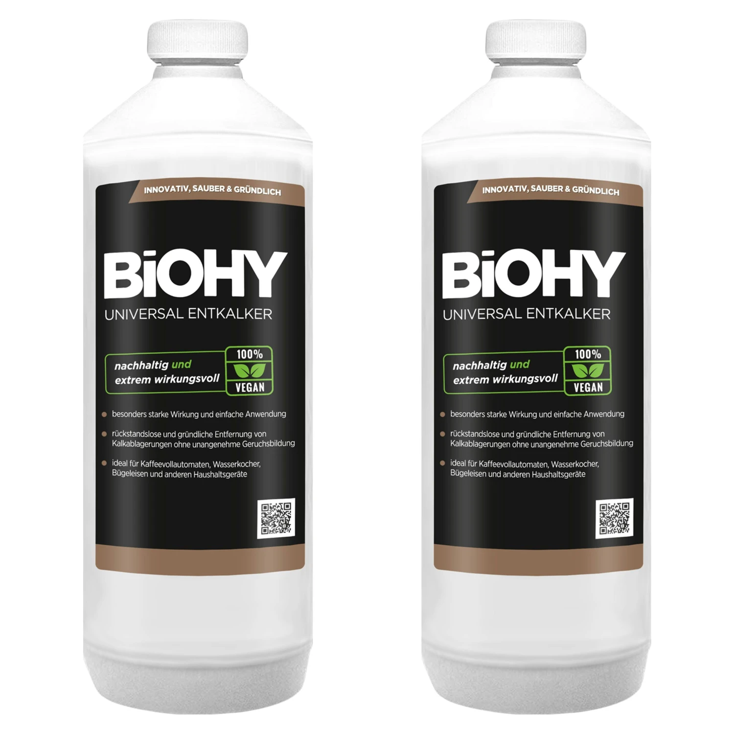 BiOHY Universal Entkalker (6x1l Flasche) | Konzentrat Für 20 Entkalkungsvorgänge Pro Flasche | Kompatibel Mit Allen Kaffeevollautomaten 3 BiOHY Universal Entkalker (6x1l Flasche) | Konzentrat Für 20 Entkalkungsvorgänge Pro Flasche | Kompatibel Mit Allen Kaffeevollautomaten – Bild 3